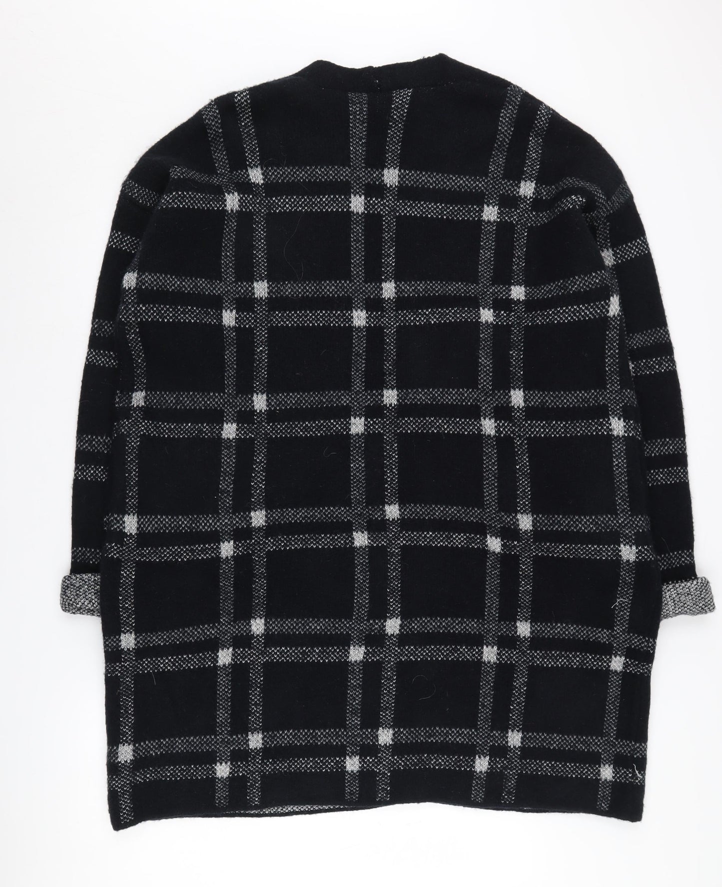 Womens UK Size XL Marks and Spencer Black Cardigan Jumper