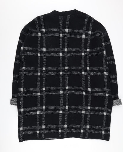 Womens UK Size XL Marks and Spencer Black Cardigan Jumper
