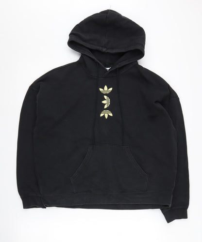 Adidas Women's Black Pullover Hoodie - Size S