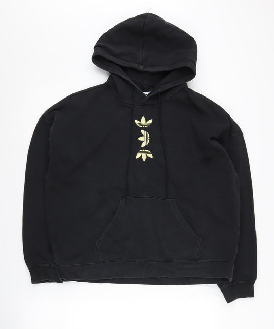 Adidas Women's Black Pullover Hoodie - Size S