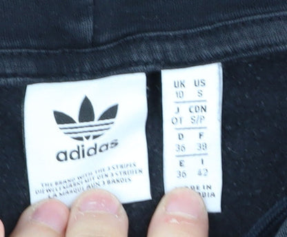 Adidas Women's Black Pullover Hoodie - Size S