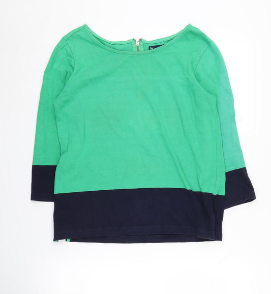 Gap Women's Green Pullover Jumper Size M