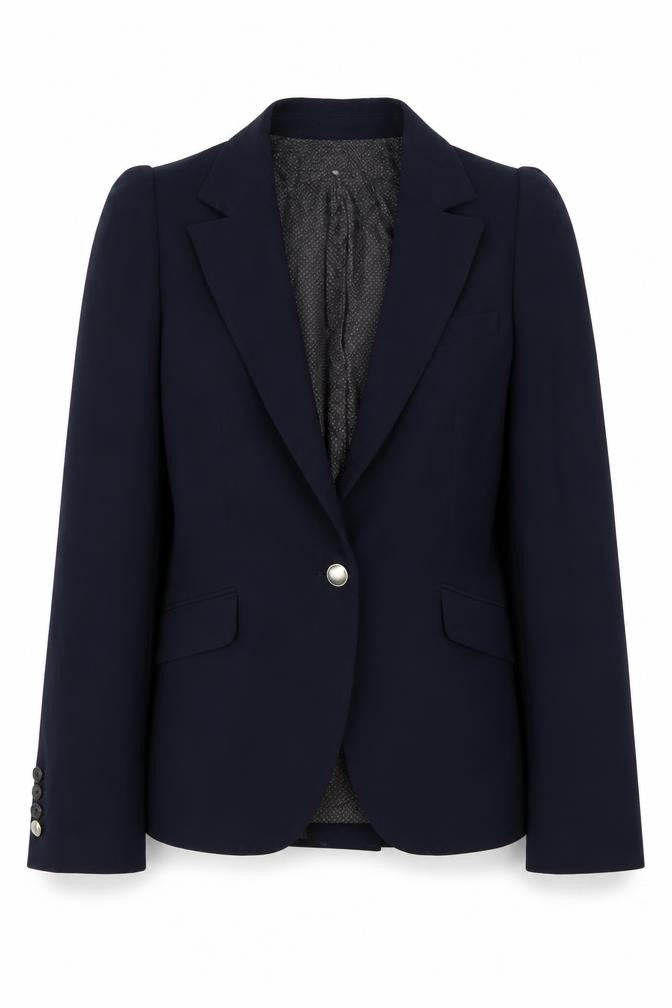 Womens UK Size XS Zara Regular Blue Blazer