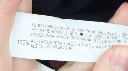 Zara Women's Blue XS Blazer Business Tailored Work Jacket