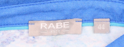 Womens UK Size 16 Rabe Blue Basic Polo
