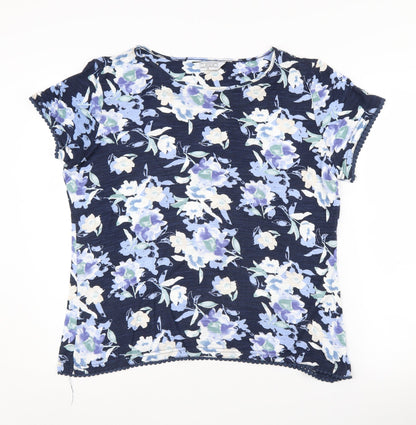 Womens UK Size 16 Classic Multicoloured Basic T-Shirt