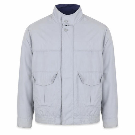 Front view of Casual Club Men's Blue XL Basic Jacket