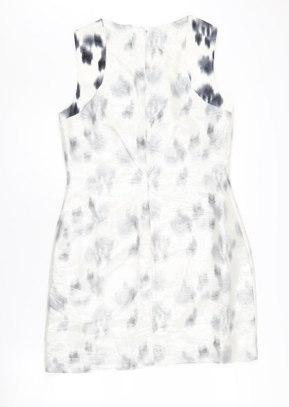 Reiss Women's Multicoloured Size 12 Sleeveless Dress