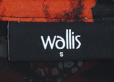 Womens UK Size S Wallis Multicoloured Wrap Blouse