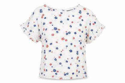 Womens UK Size 6 Marks and Spencer Multicoloured Basic Blouse