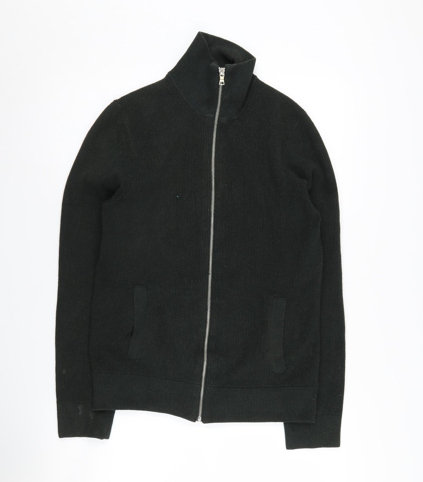 Mens UK Size S Marks and Spencer Black Basic Jacket
