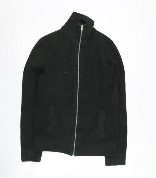 Mens UK Size S Marks and Spencer Black Basic Jacket
