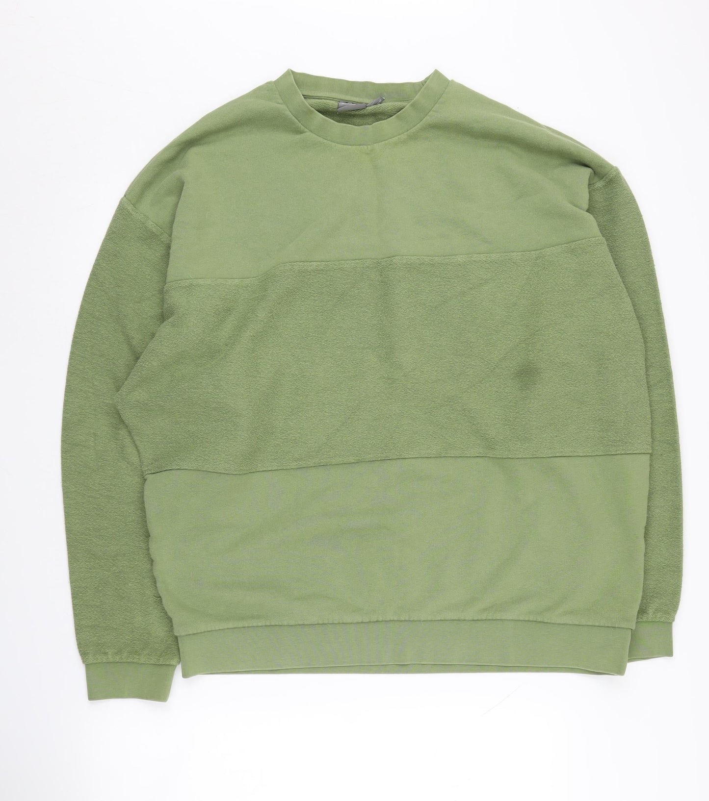 Unisex Adults UK Size XL ASOS Green Pullover Sweatshirt
