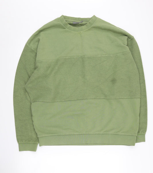 Unisex Adults UK Size XL ASOS Green Pullover Sweatshirt