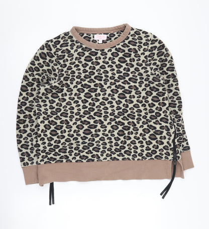 Next Women Multicoloured Animal Print Maternity Sweatshirt S