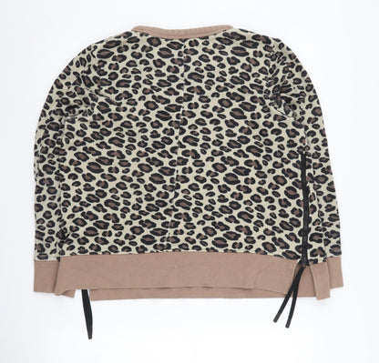 Next Women Multicoloured Animal Print Maternity Sweatshirt S