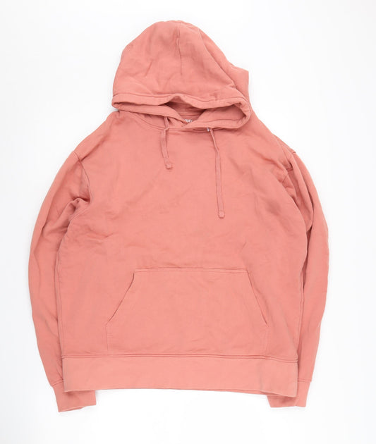 Womens UK Size L John Lewis Pink Pullover Hoodie