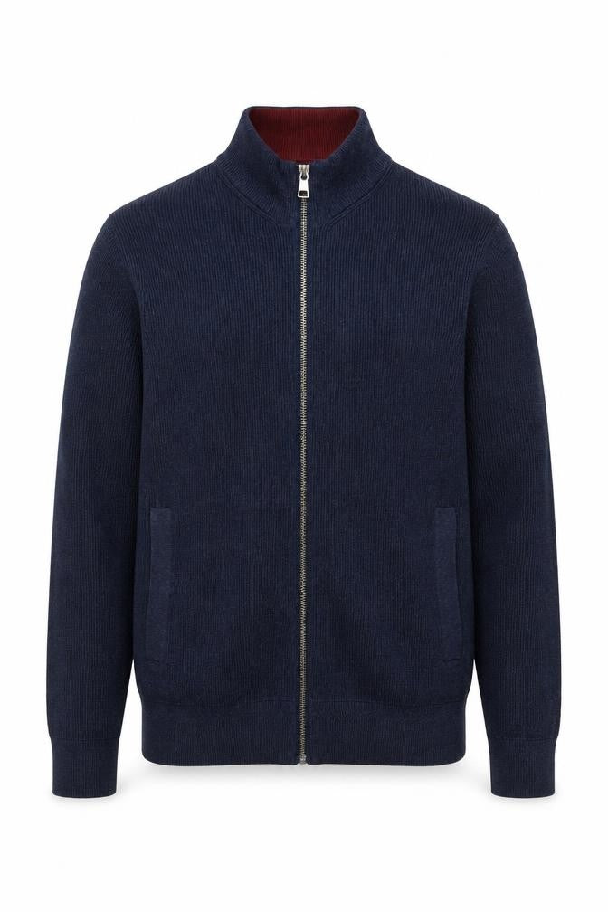 Marks & Spencer Men's Blue Basic Zip Jacket M