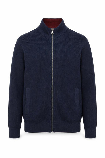 Marks & Spencer Men's Blue Basic Zip Jacket M