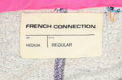 Womens UK Size M French Connection Grey Pullover Sweatshirt