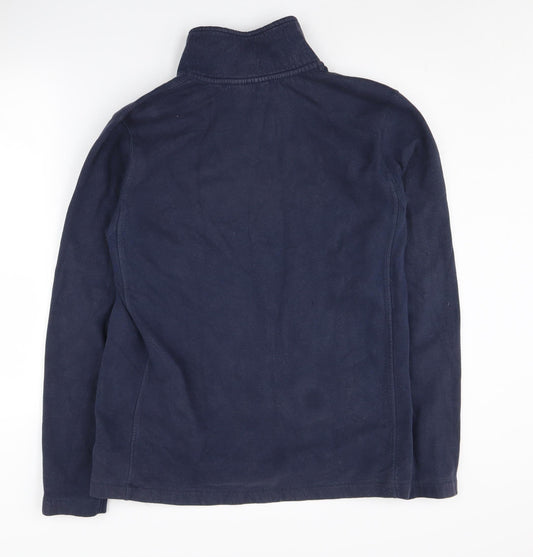 Mens UK Size M Mountain Warehouse Blue Henley Sweatshirt