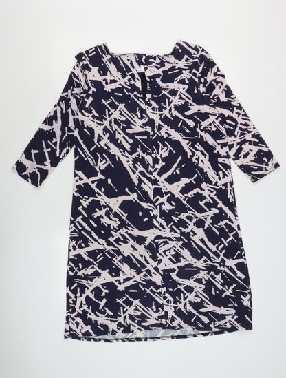 Phase Eight Women's Multicoloured Shift Dress Size 12