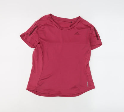 Adidas Women's Pink XS Running T-Shirt