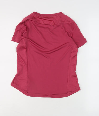 Adidas Women's Pink XS Running T-Shirt