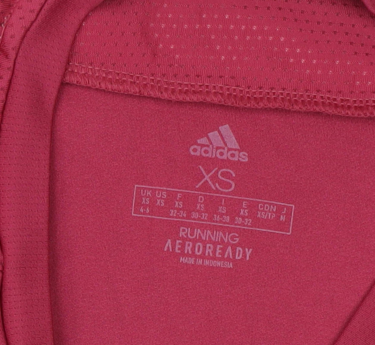 Adidas Women's Pink XS Running T-Shirt