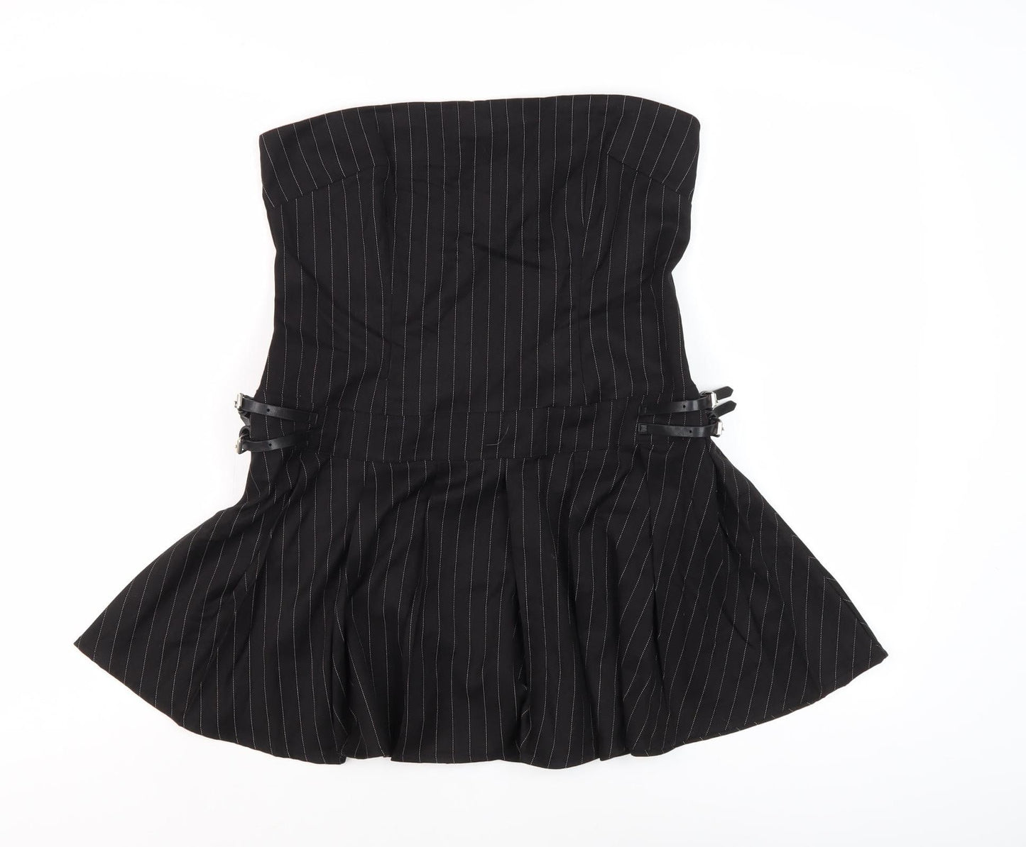 STR Women's Black Strapless Dress, Size 10, Party Style