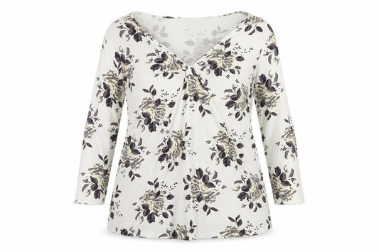 Womens UK Size 16 Ann Harvey Multicoloured Basic Blouse