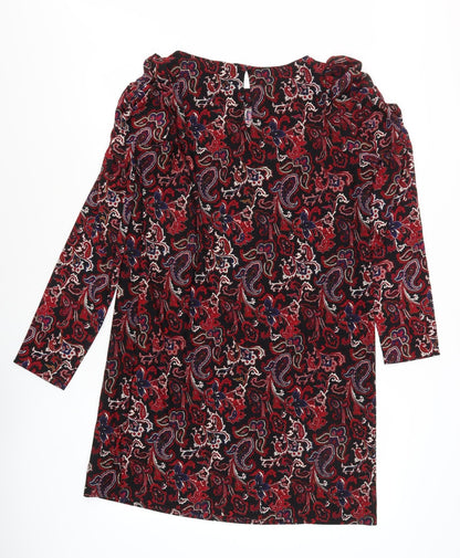 Next Women's Multicoloured Paisley Dress Size 12