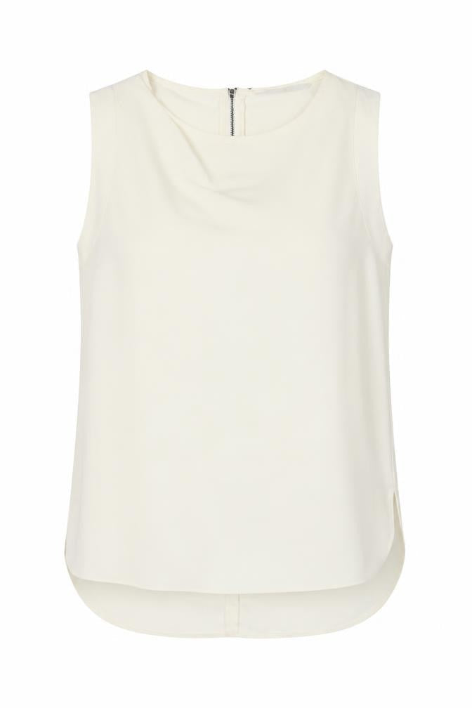Womens UK Size 12 Debenhams Ivory Basic Blouse