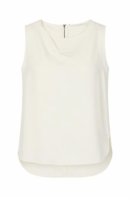 Womens UK Size 12 Debenhams Ivory Basic Blouse