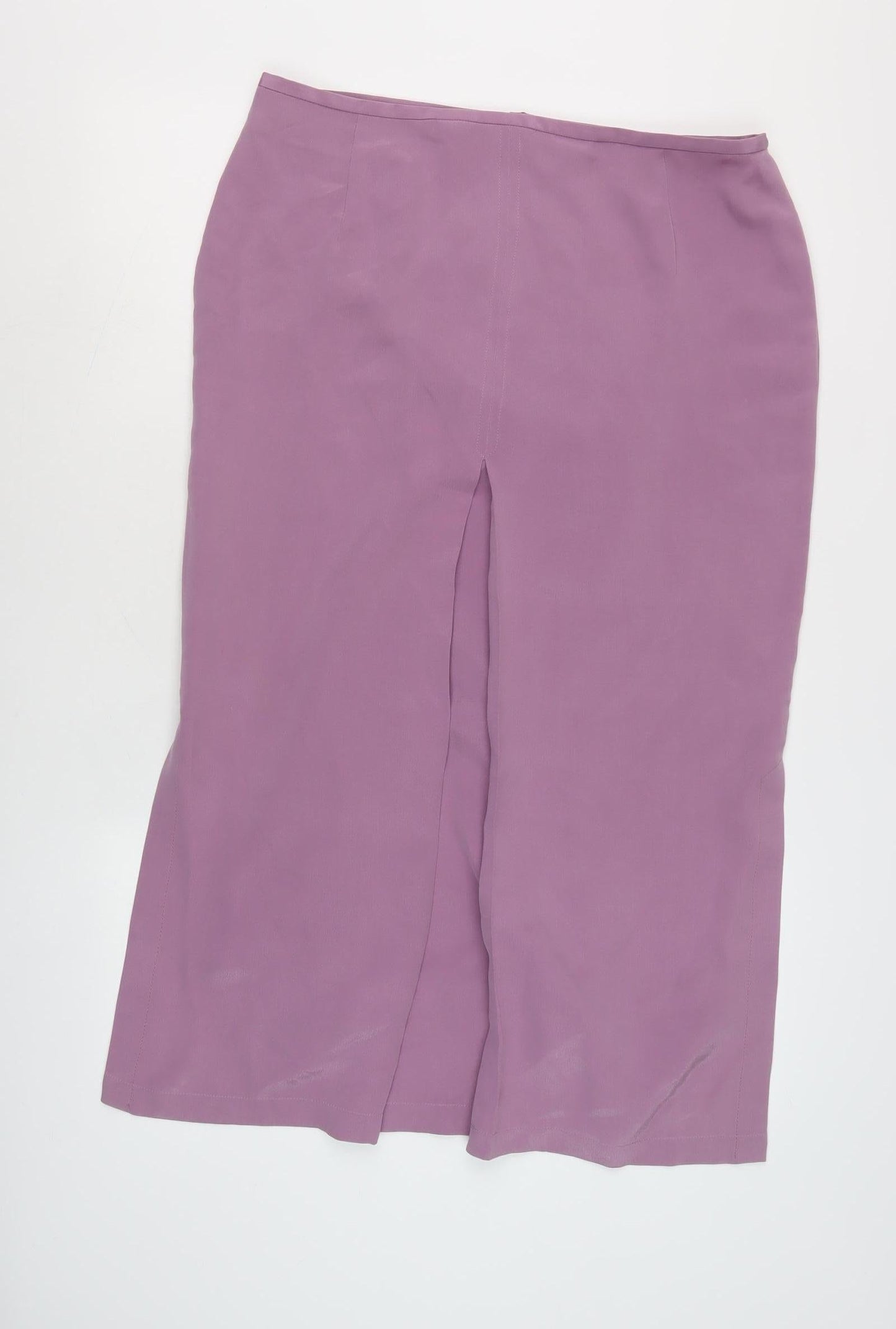 JV Collection Women's Purple Midi Pencil Skirt Size 14