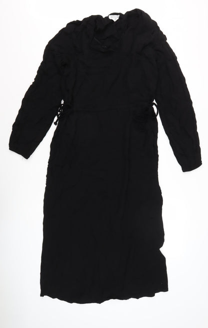 Warehouse Women's Black Long Sleeve Dress Size 14