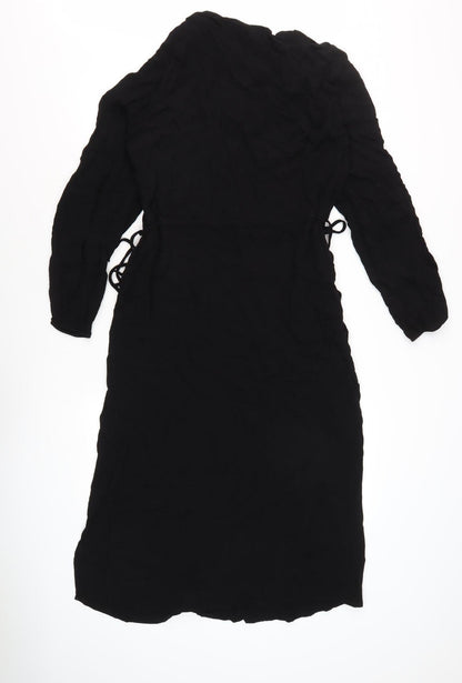 Warehouse Women's Black Long Sleeve Dress Size 14