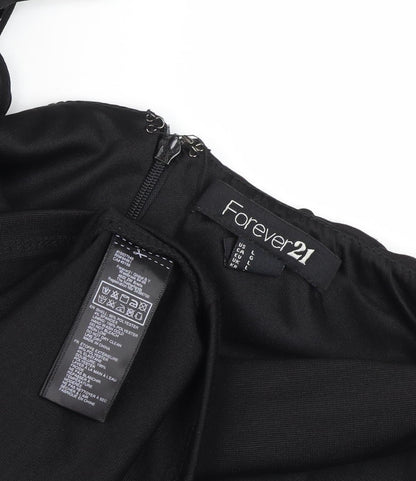 Forever 21 Women's Black Off-Shoulder Pencil Dress, Size 12