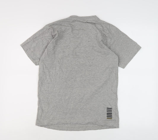Mens UK Size S Emporio Armani Grey  T-Shirt