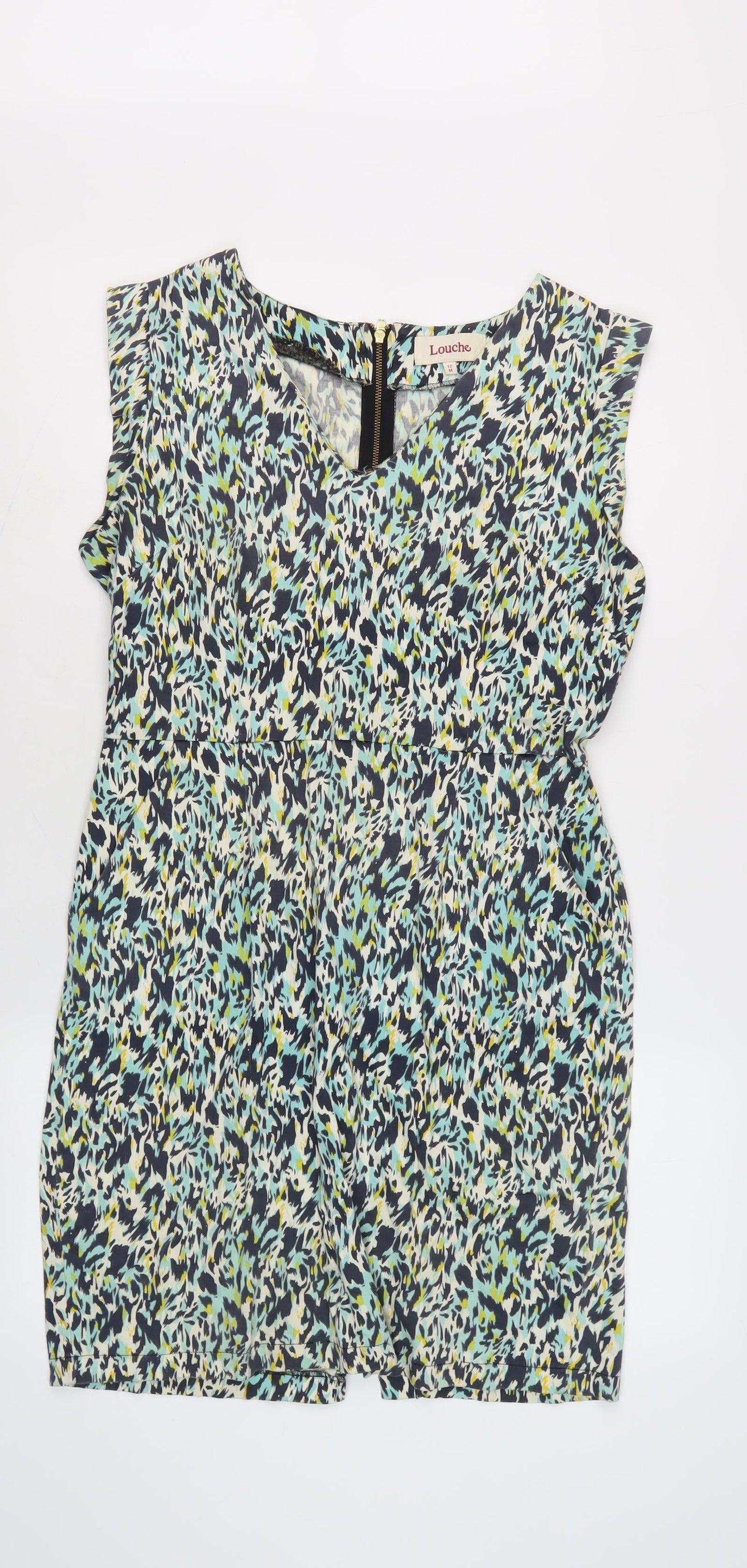 Louche Women's Multicoloured Shift Dress Size 12