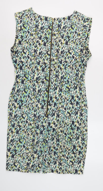 Louche Women's Multicoloured Shift Dress Size 12