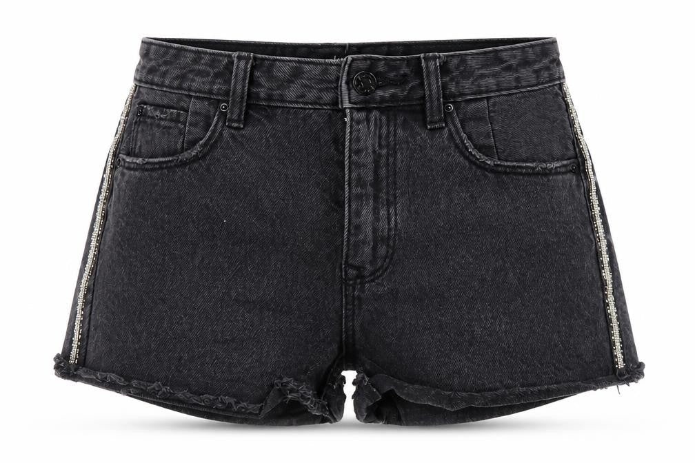 Womens UK Size 8 Stradivarius Regular Fit High Waist Shorts