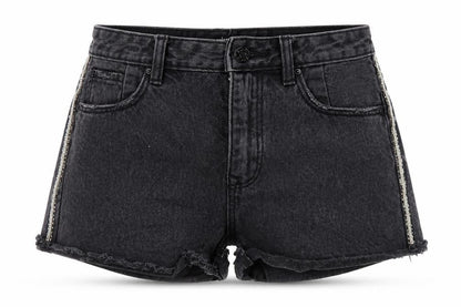 Womens UK Size 8 Stradivarius Regular Fit High Waist Shorts