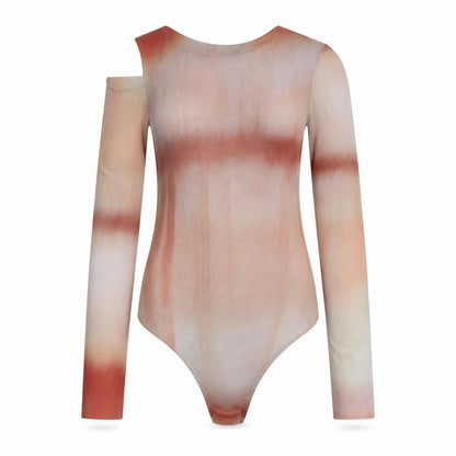 Womens UK Size M Zara One-Piece Multicoloured Bodysuit