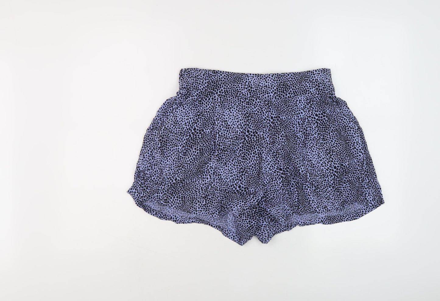 Marks and Spencer Women's Blue Animal Print Shorts