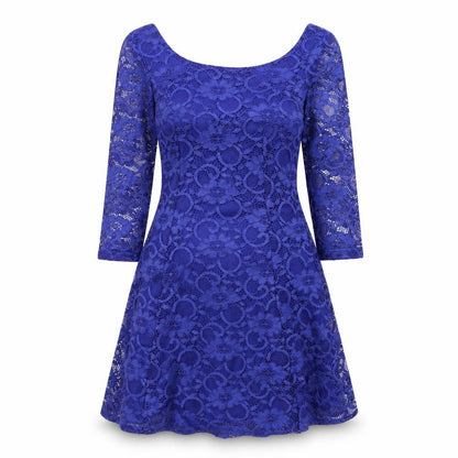 New Look Women's Blue A-Line Party Dress Size 8