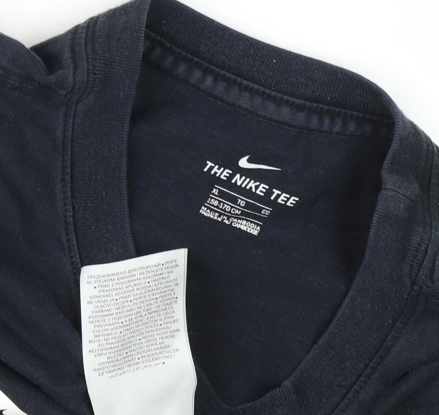 Nike Men's Black XL Crew Neck T-Shirt