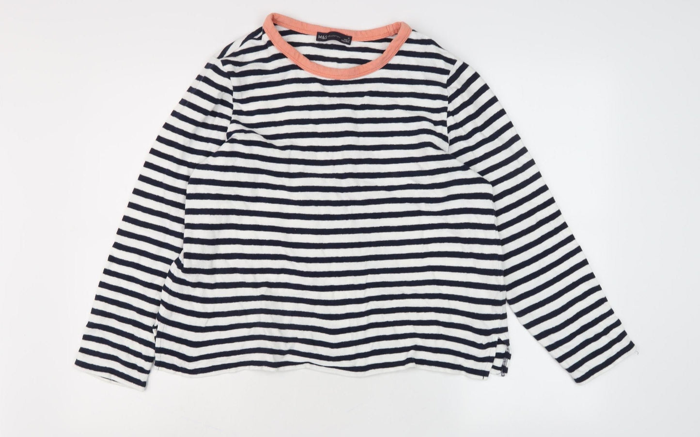 Womens UK Size 12 Marks and Spencer Multicoloured Basic T-Shirt