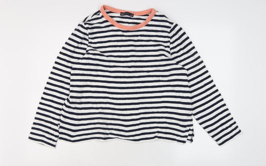 Womens UK Size 12 Marks and Spencer Multicoloured Basic T-Shirt