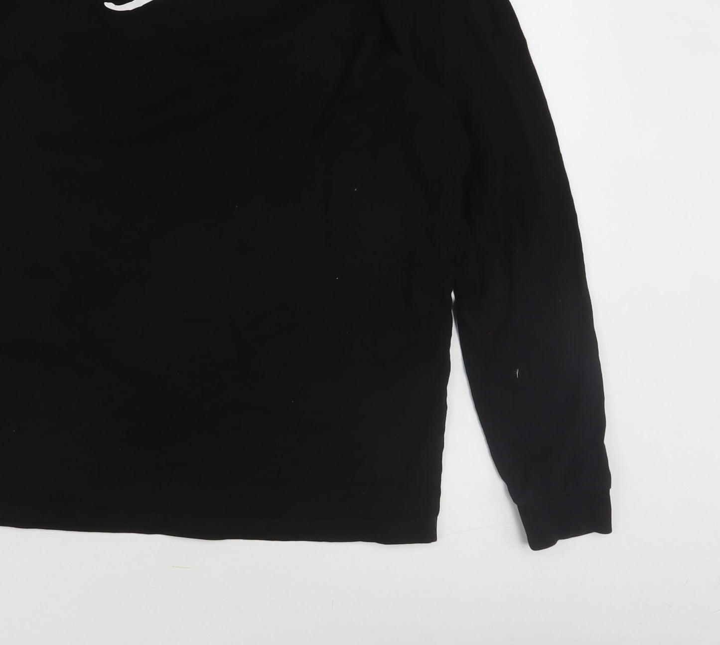 Unisex Adults UK Size M ASOS DESIGN Black Basic T-Shirt